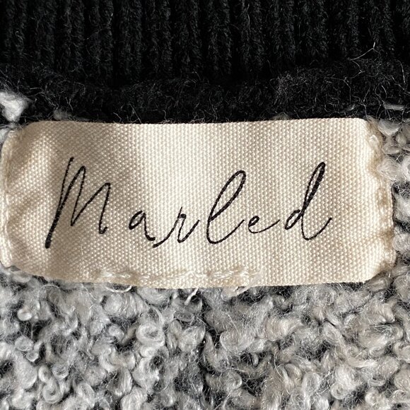 Marled Check Chenille Grannycore Button Cardigan Old Money Coastal Grandma-L - Picture 10 of 12